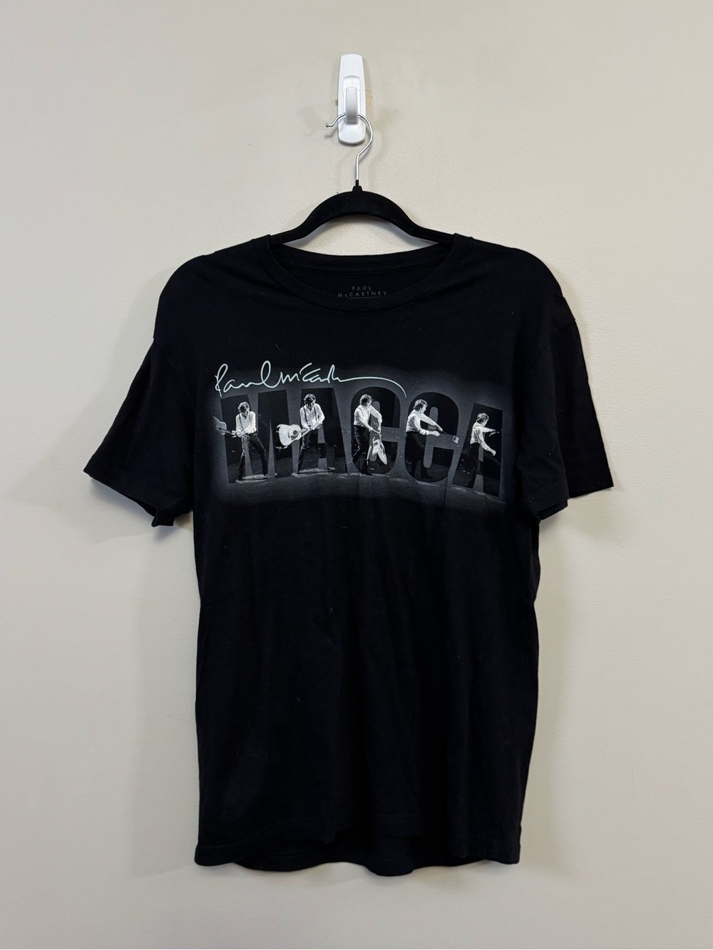 Paul McCartney 2013 out there concert tour short sleeve t-shirt 💜
